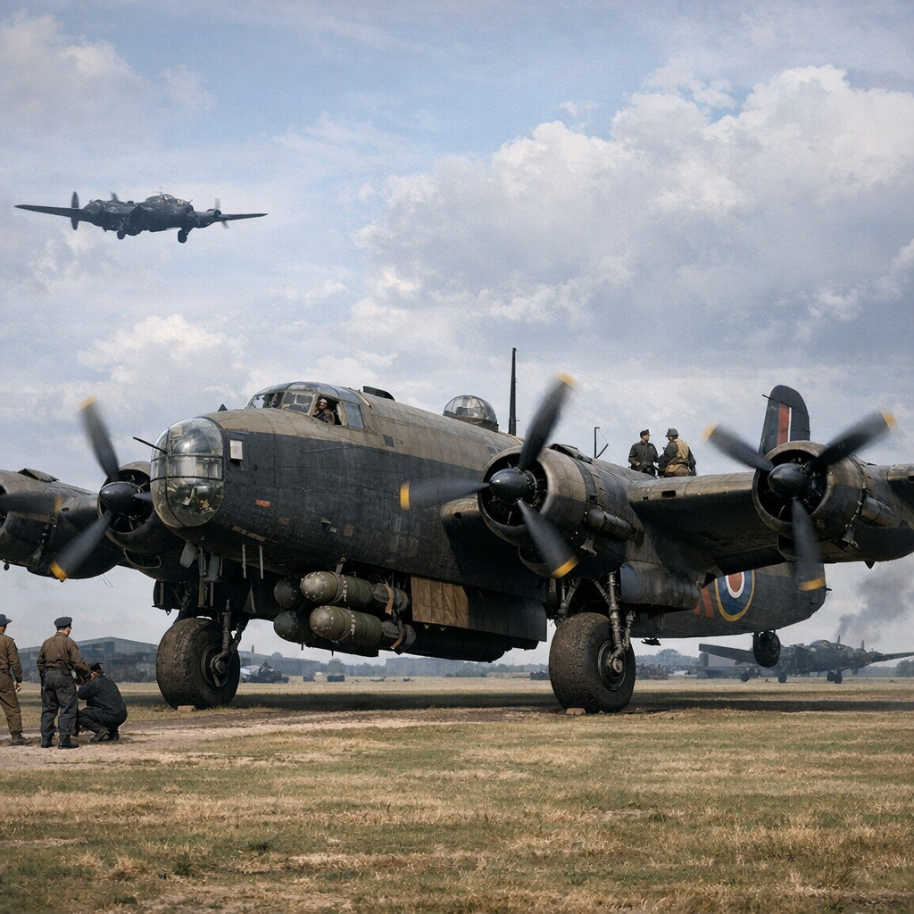 Handley Page Halifax: недооценённый тяжёлый бомбардировщик Королевских ВВС